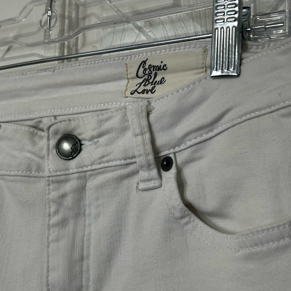 Cosmic Blue Love skinny jeans